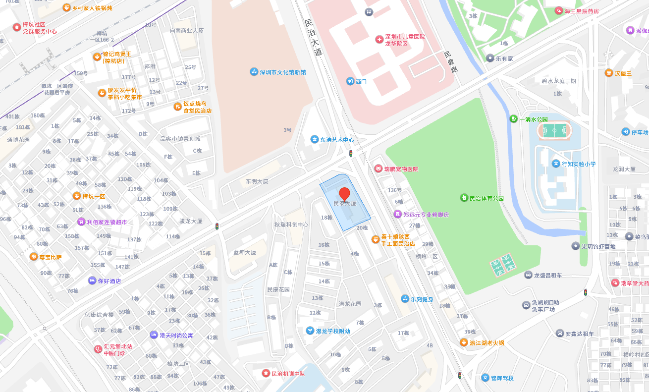 公司地址指引